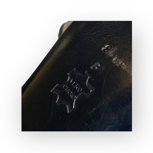 Vintage: Bruno Magli ✦ Kitten Heel Peep Toe Pumps ✦ Metallic Leather Patchwork ✦ - Picture 13 of 16